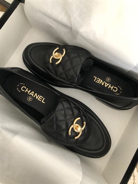 chanel loafers.